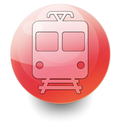 Icon Button Pictogram Train Mass Transitの写真素材