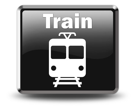 Icon Button Pictogram Train Mass Transitの写真素材