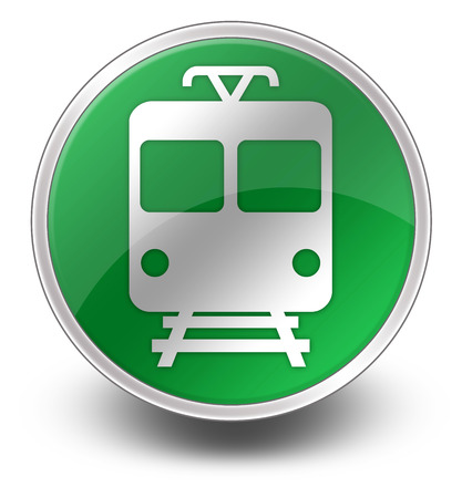 Icon Button Pictogram Train Mass Transitの写真素材