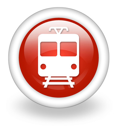 Icon Button Pictogram Train Mass Transitの写真素材
