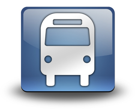 Icon Button Pictogram Bus Ground Transportationの写真素材