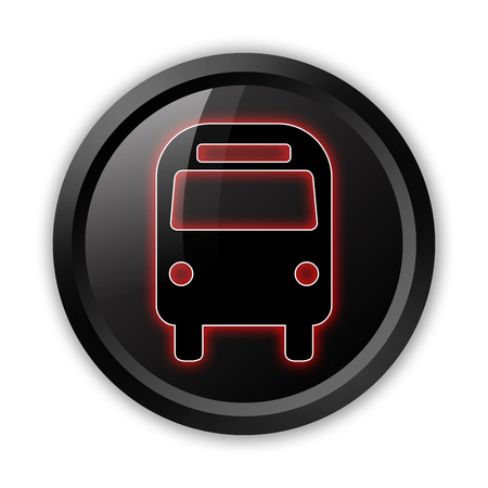 Icon, Button, Pictogram Bus   Ground Transportationの写真素材
