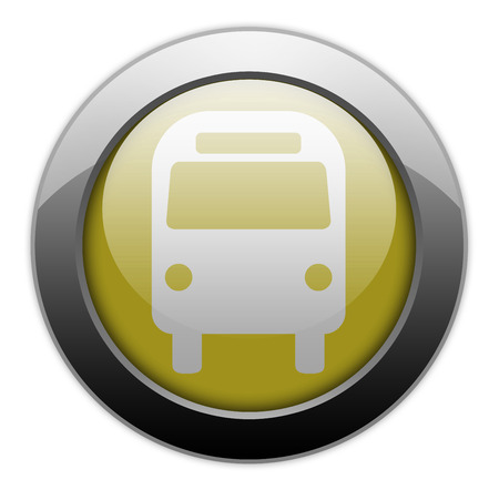 Icon, Button, Pictogram Bus   Ground Transportationの写真素材