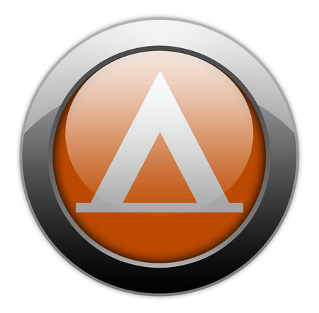 Icon, Button, Pictogram with Camping symbolの写真素材