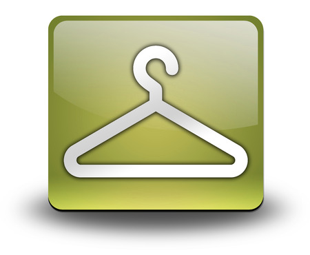 Icon, Button, Pictogram with Coat Hanger symbolの写真素材