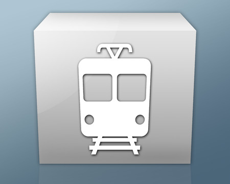 Pictogram Train   Mass Transitの写真素材