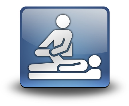 Pictogram with Physical Therapy symbolの写真素材