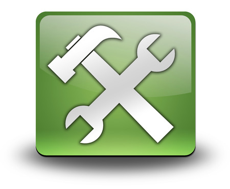 Icon, Button, Pictogram with Tools symbolの写真素材