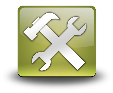 Icon, Button, Pictogram with Tools symbolの写真素材
