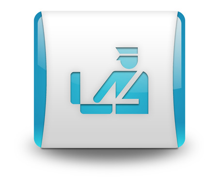 Icon, Button, Pictogram with Customs symbolの写真素材