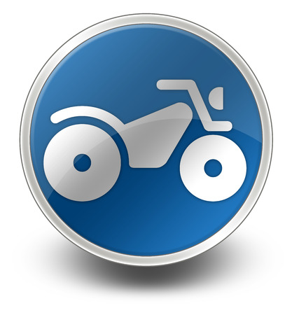 Icon, Button, Pictogram with ATV symbolの写真素材