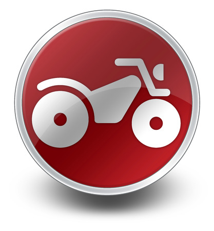 Icon, Button, Pictogram with ATV symbolの写真素材