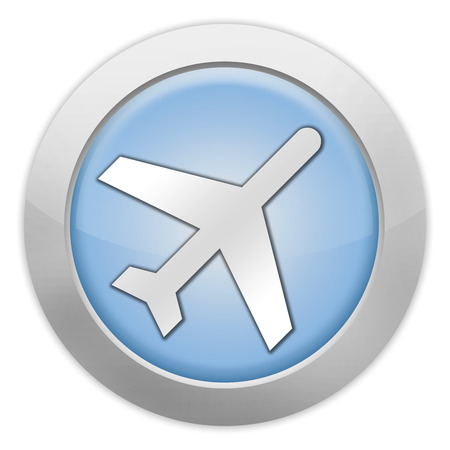 Icon, Button, Pictogram with Airport symbolの写真素材