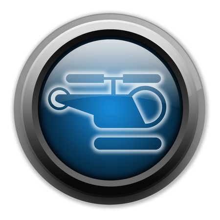 Icon, Button, Pictogram with Heliport symbolの写真素材