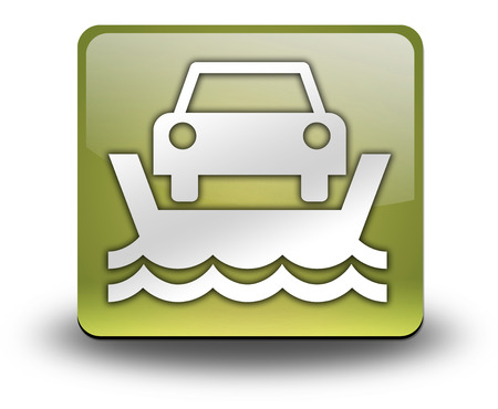 Icon, Button, Pictogram with Vehicle Ferry symbolの写真素材