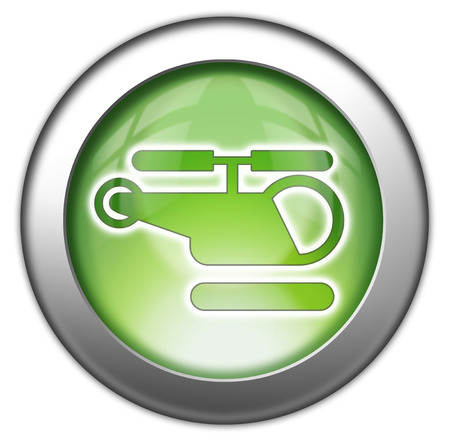 Icon, Button, Pictogram with Heliport symbolの写真素材