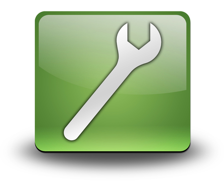 Icon, Button, Pictogram with Mechanic symbolの写真素材