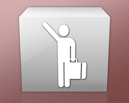 Icon, Button, Pictogram with Arriving Flights symbolの写真素材