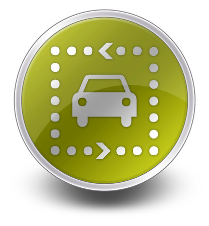 Icon, Button, Pictogram with Driving Tour symbolの写真素材