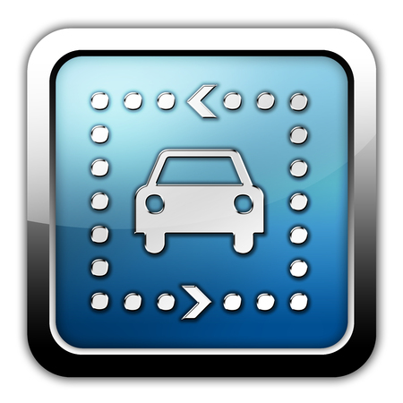 Icon, Button, Pictogram with Driving Tour symbolの写真素材