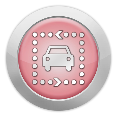 Icon, Button, Pictogram with Driving Tour symbolの写真素材
