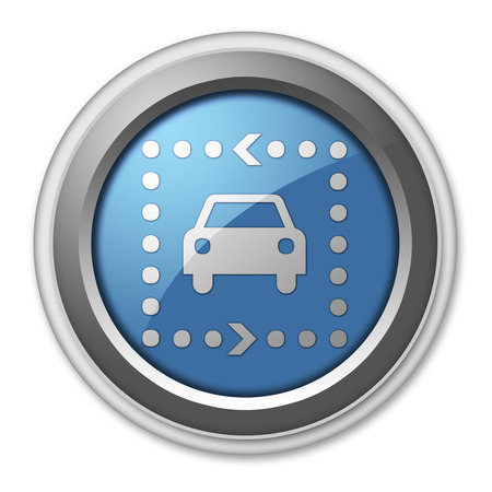 Icon, Button, Pictogram with Driving Tour symbolの写真素材