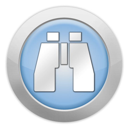 Icon, Button, Pictogram with Wildlife Viewing symbolの写真素材