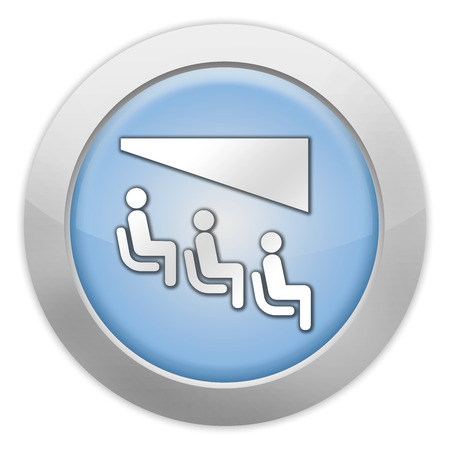 Icon, Button, Pictogram with Theater symbolの写真素材