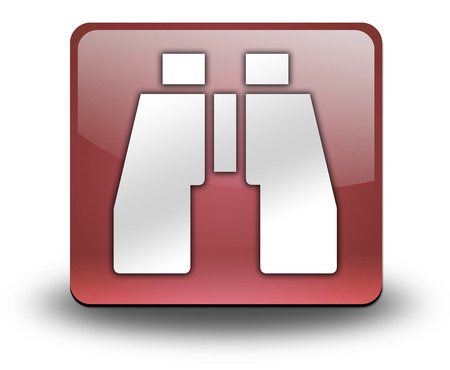 Icon, Button, Pictogram with Wildlife Viewing symbolの写真素材