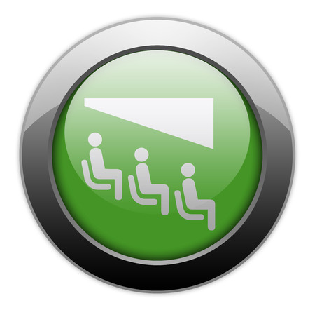 Icon, Button, Pictogram with Theater symbolの写真素材