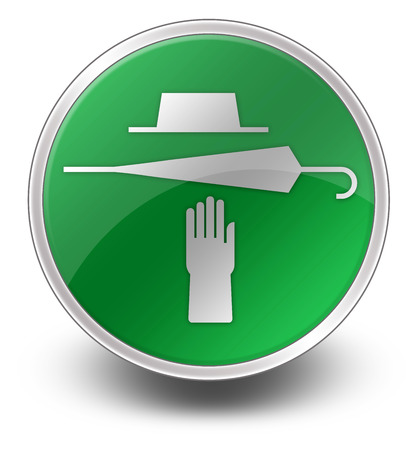 Icon, Button, Pictogram with Lost and Found symbolの写真素材