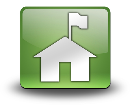 Icon, Button, Pictogram with Ranger Station symbolの写真素材