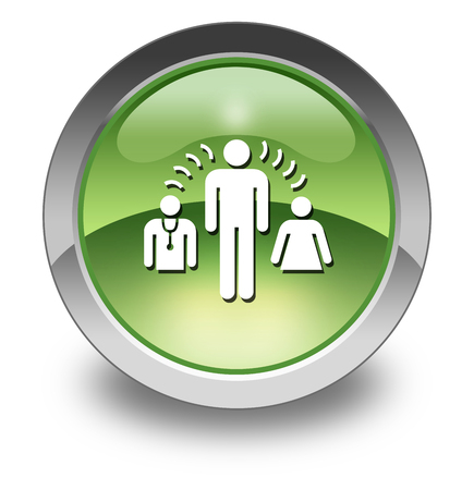 Icon, Button, Pictogram with Interpreter Services symbolの写真素材