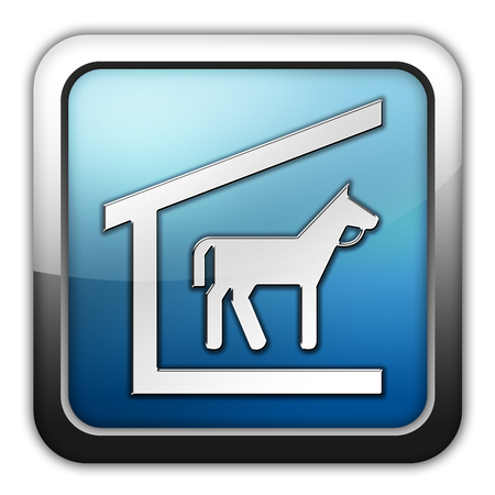 Icon, Button, Pictogram with Stable symbolの写真素材