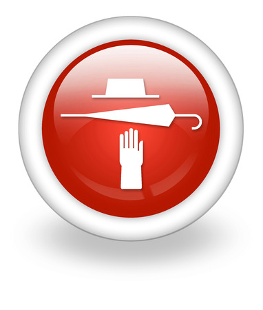 Icon, Button, Pictogram with Lost and Found symbolの写真素材