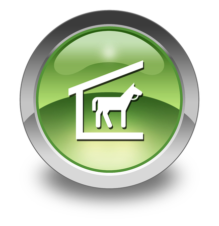 Icon, Button, Pictogram with Stable symbolの写真素材