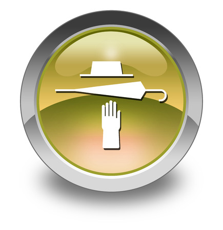 Icon, Button, Pictogram with Lost and Found symbolの写真素材