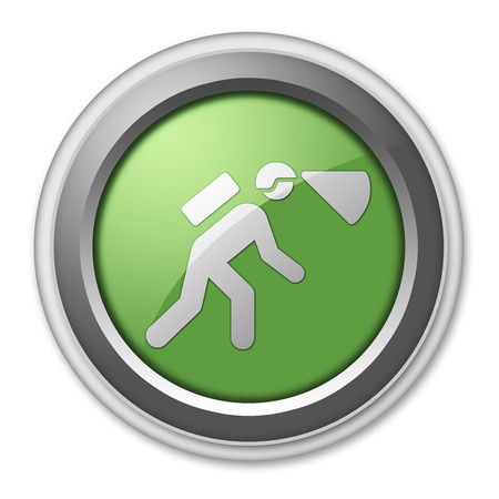 Icon, Button, Pictogram with Spelunking symbolの写真素材