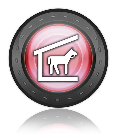Icon, Button, Pictogram with Stable symbolの写真素材