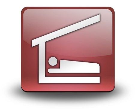 Icon, Button, Pictogram with Sleeping Shelter symbolの写真素材