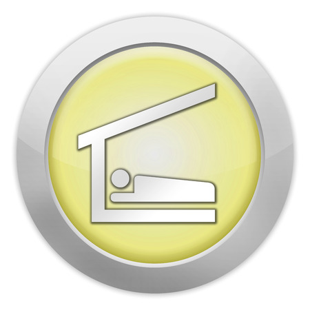 Icon, Button, Pictogram with Sleeping Shelter symbolの写真素材