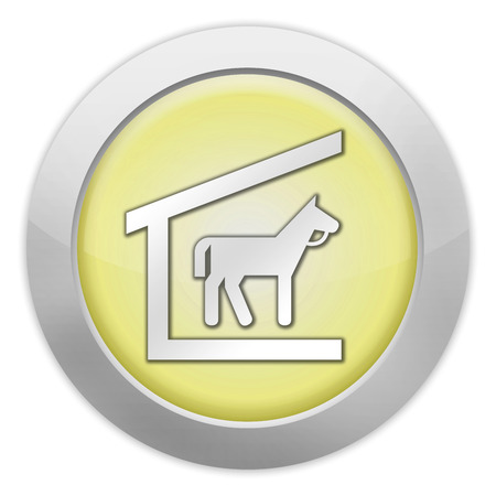 Icon, Button, Pictogram with Stable symbolの写真素材