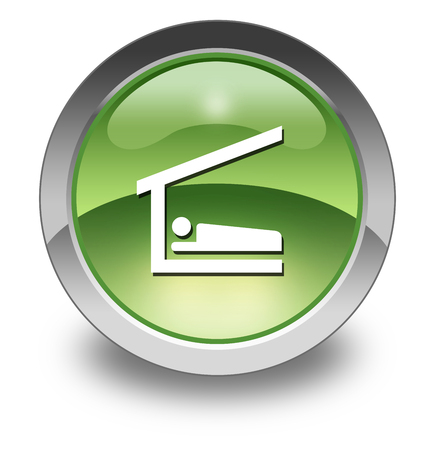 Icon, Button, Pictogram with Sleeping Shelter symbolの写真素材