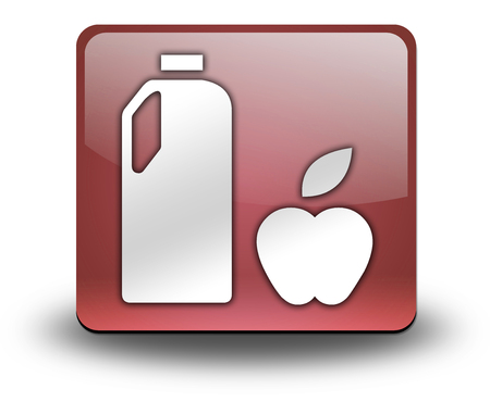 Icon, Button, Pictogram with Groceries symbolの写真素材