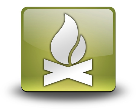 Icon, Button, Pictogram with Campfire symbolの写真素材