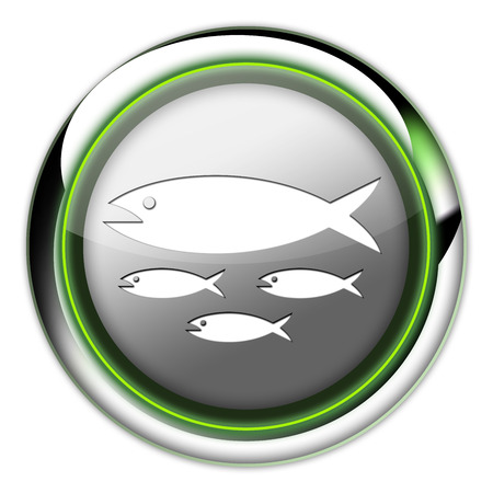 Icon, Button, Pictogram with Fish Hatchery symbolの写真素材