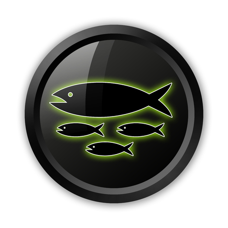 Icon, Button, Pictogram with Fish Hatchery symbolの写真素材