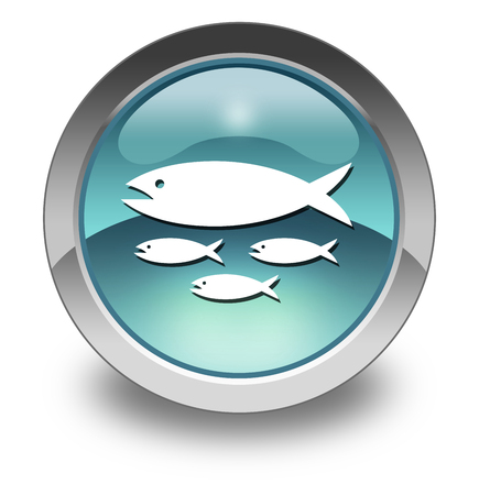 Icon, Button, Pictogram with Fish Hatchery symbolの写真素材
