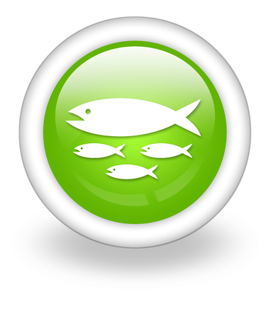 Icon, Button, Pictogram with Fish Hatchery symbolの写真素材
