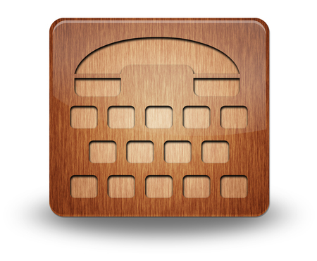 Icon, Button, Pictogram with Telephone Typewriter symbolの写真素材